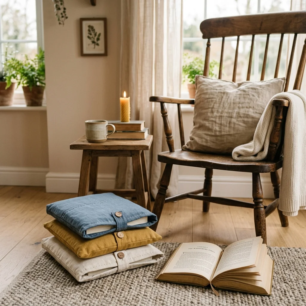 Fabric Book Sleeve