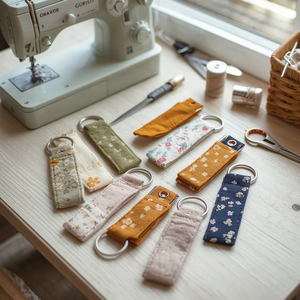 Fabric Key Fobs