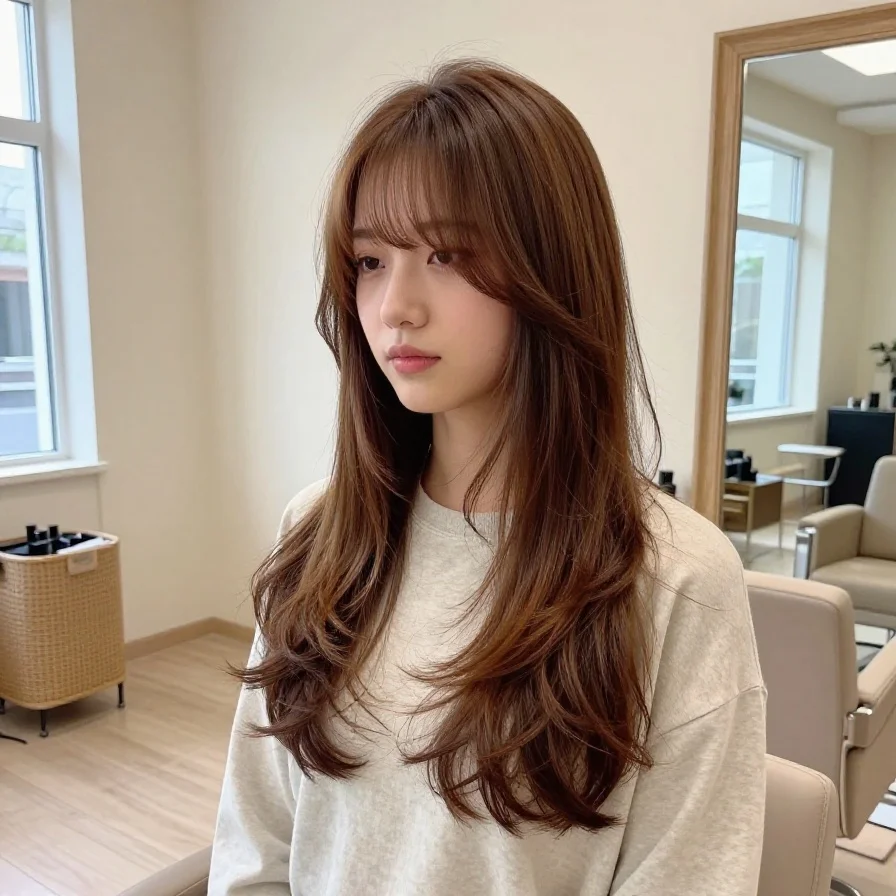 Feathered Length Layers