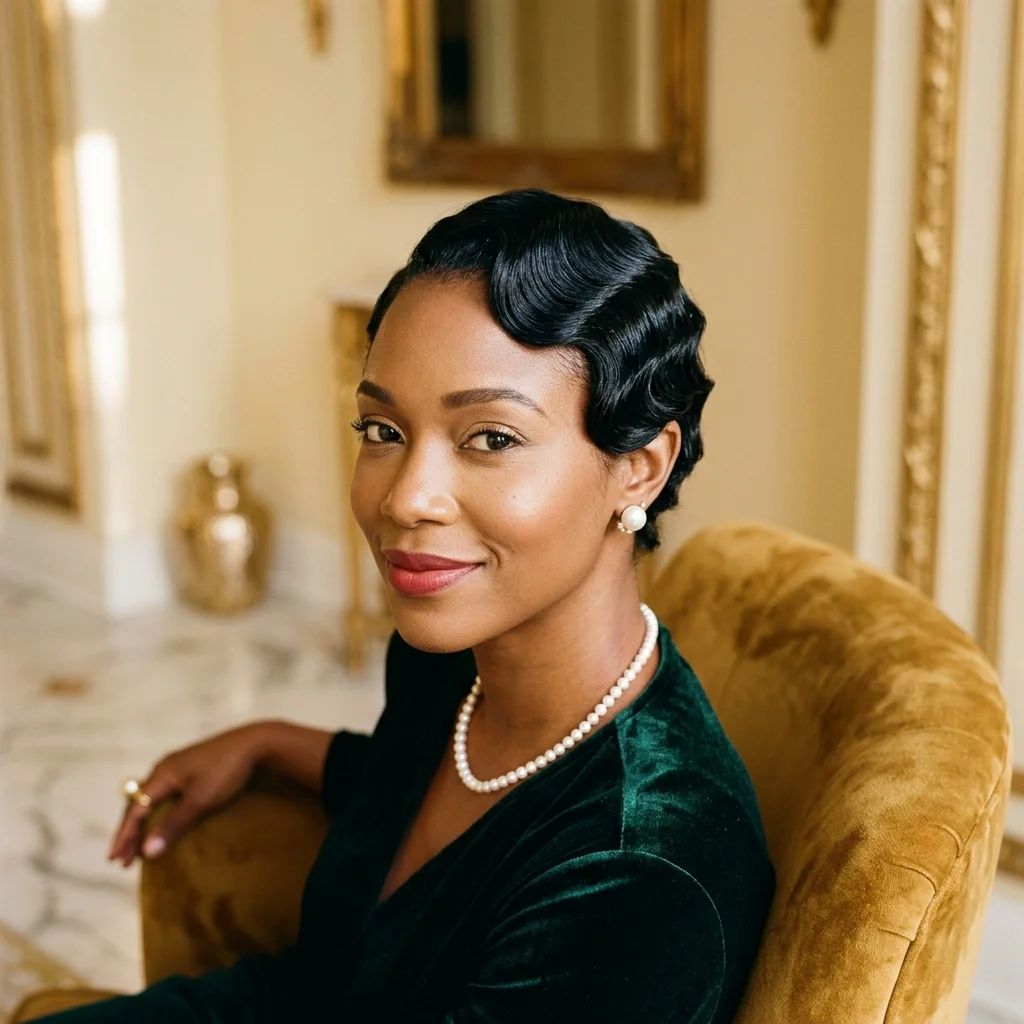 Finger Wave Glam
