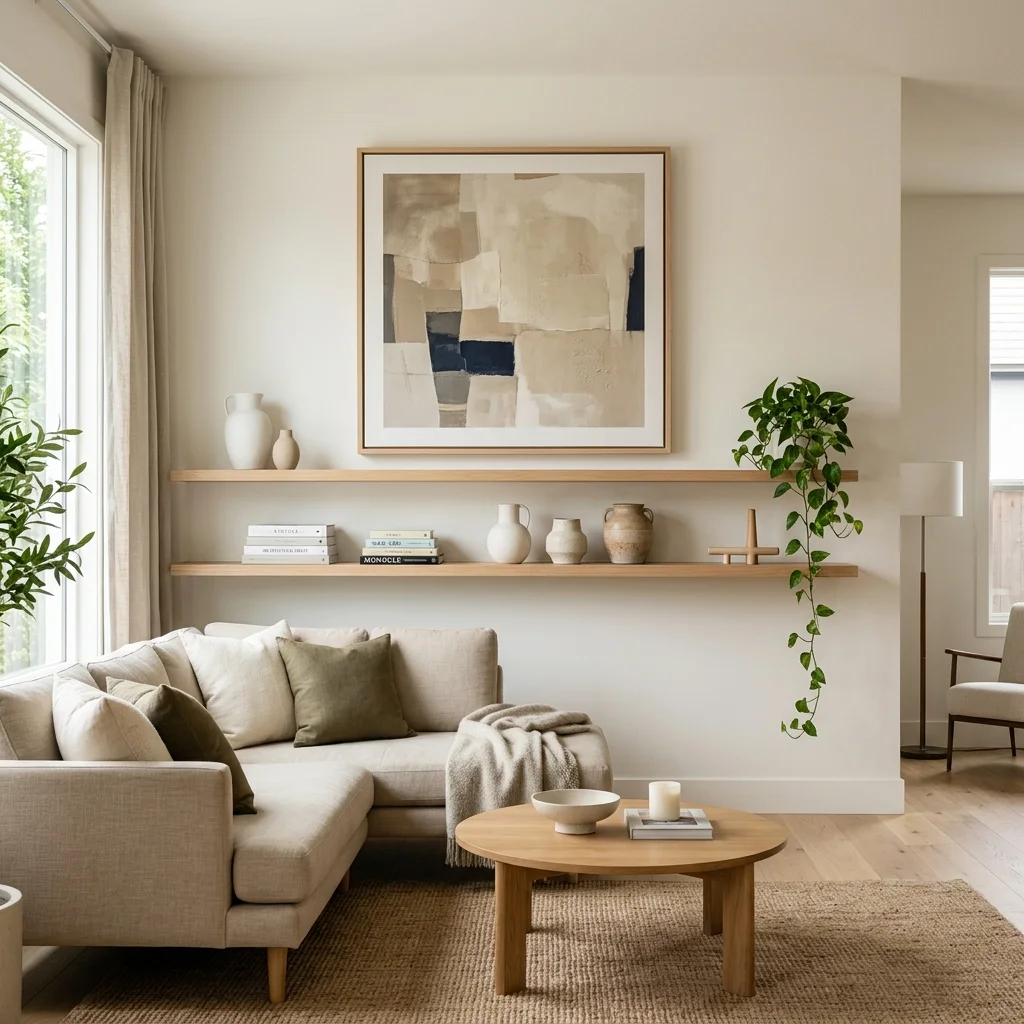 Floating Art Shelf