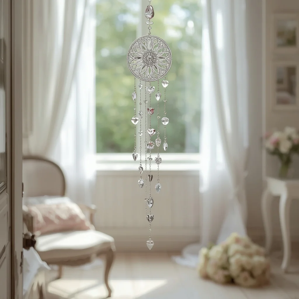 Floral Crystal Charm