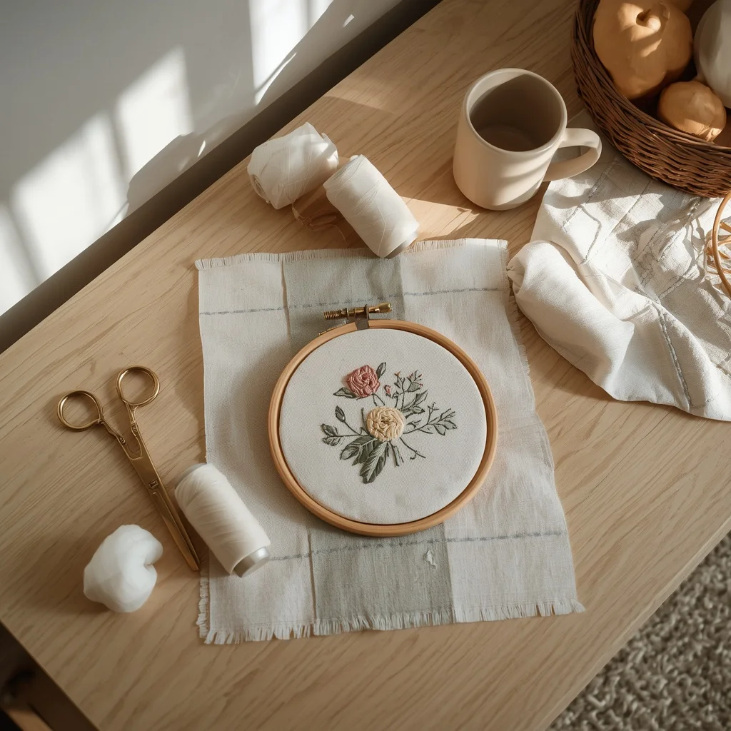 Floral Hoop Starter