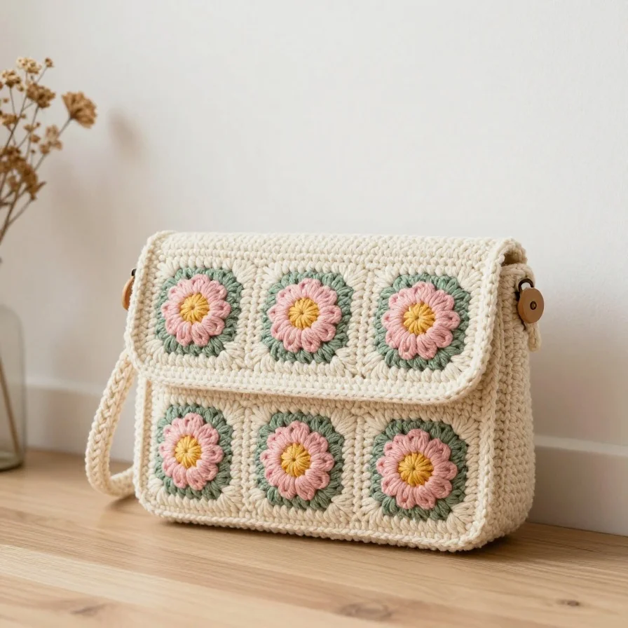Floral Motif Bag