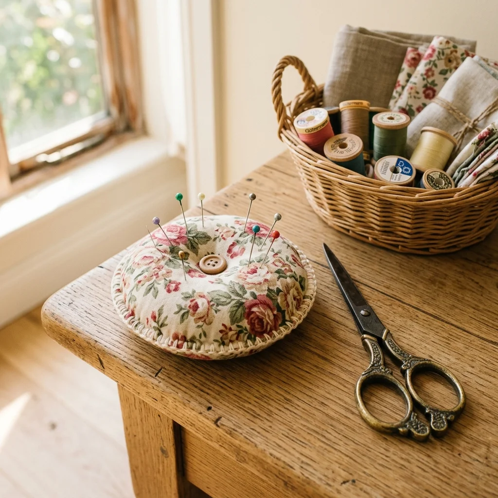 Floral Pin Cushion