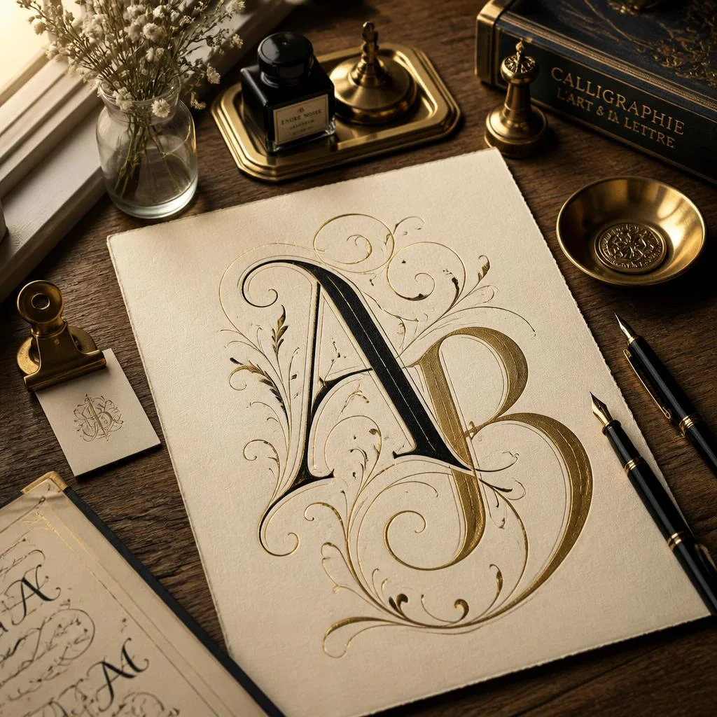 Flourished Initials