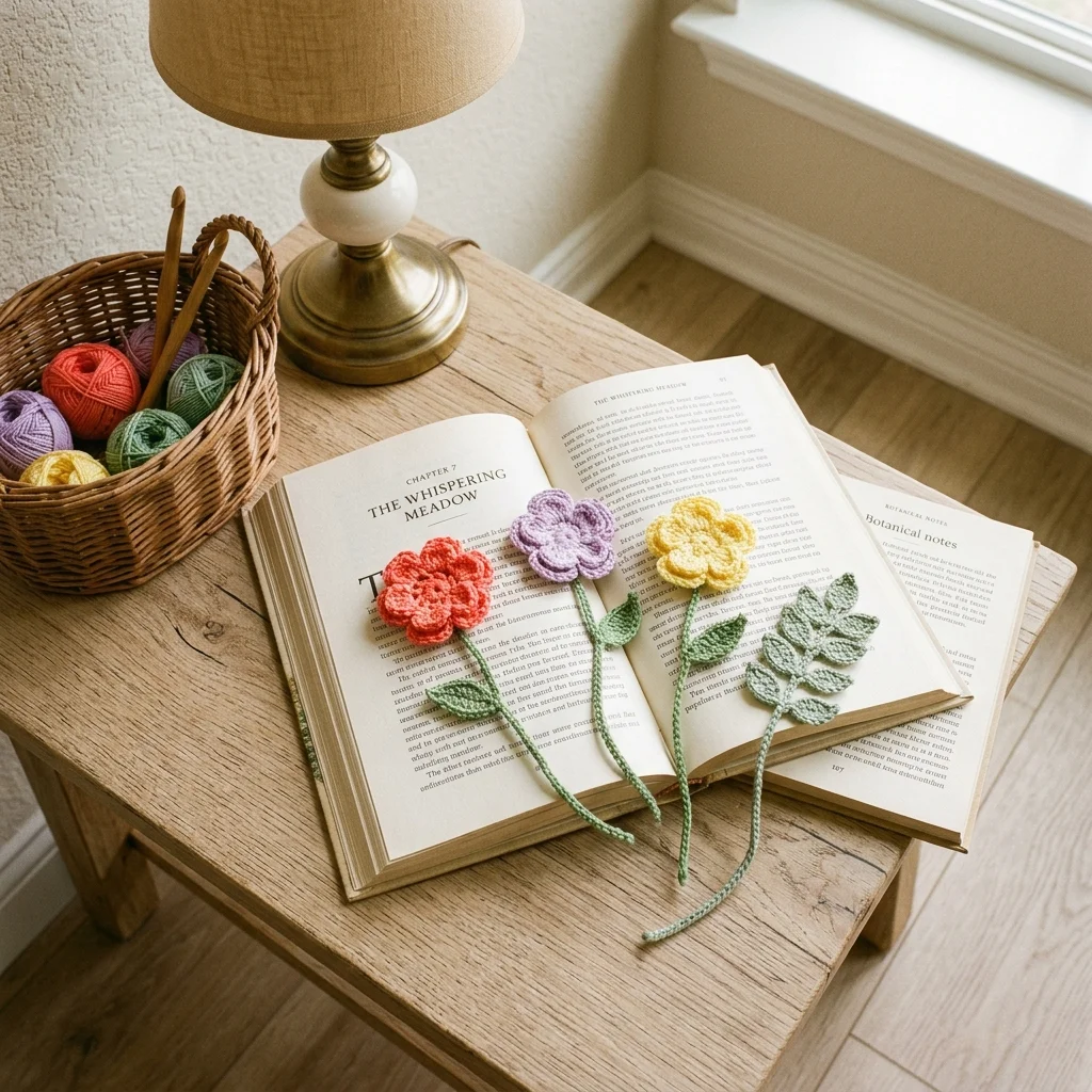 Flower Bookmarks