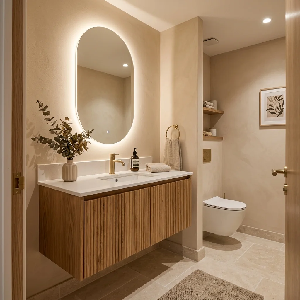 Fluted Vanity Front
