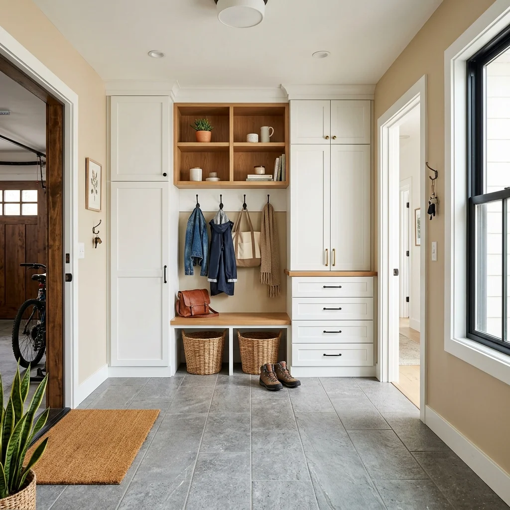 Full-Length Storage Wall