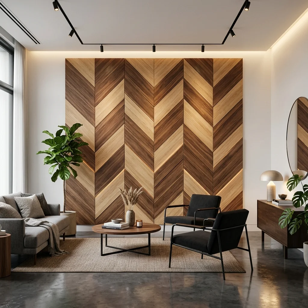 Geometric Wood Panels