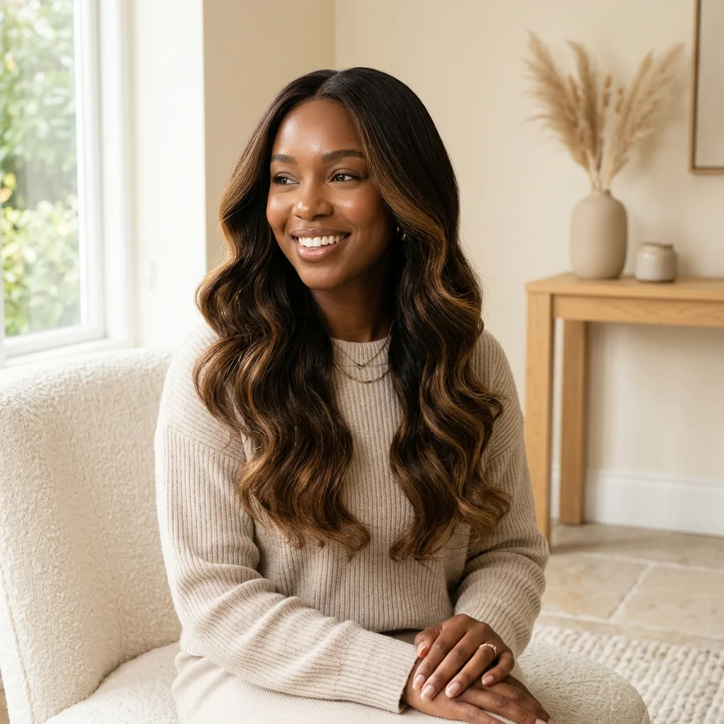 Golden Brown Balayage