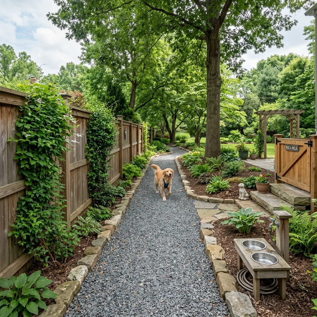 Gravel Play Path
