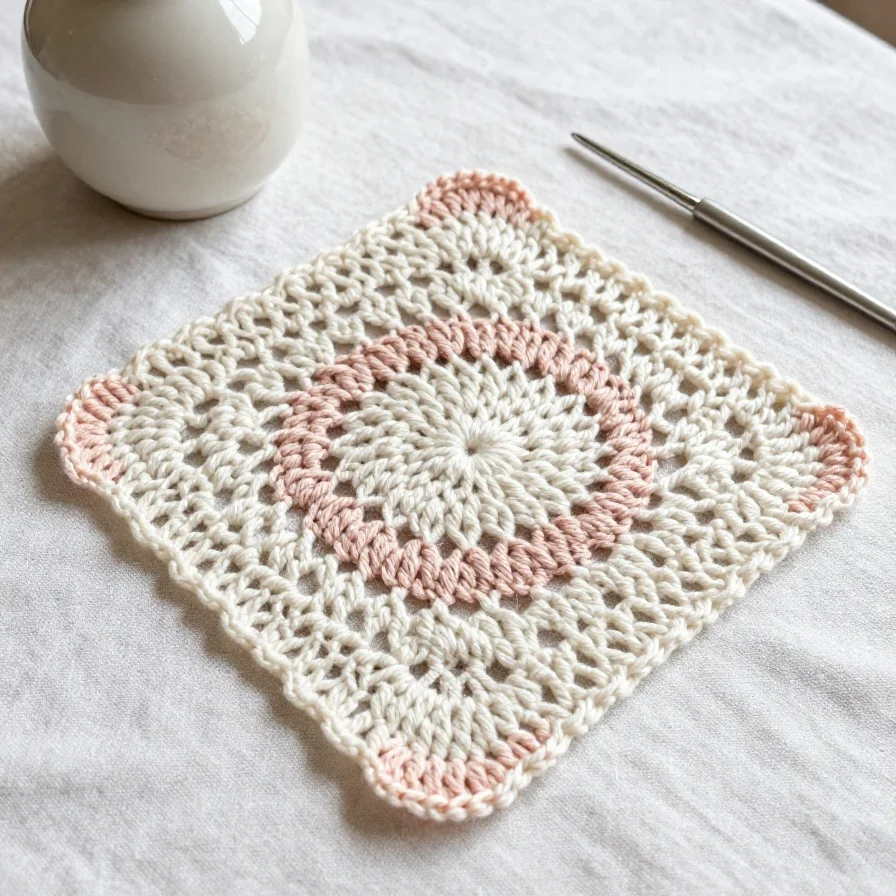 Lacy Open Squares