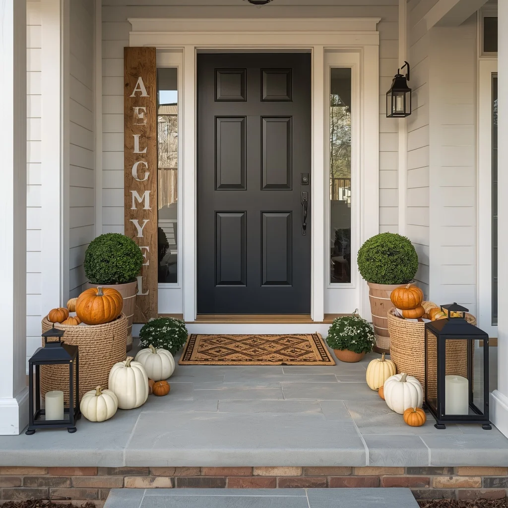 Layered Porch Decor