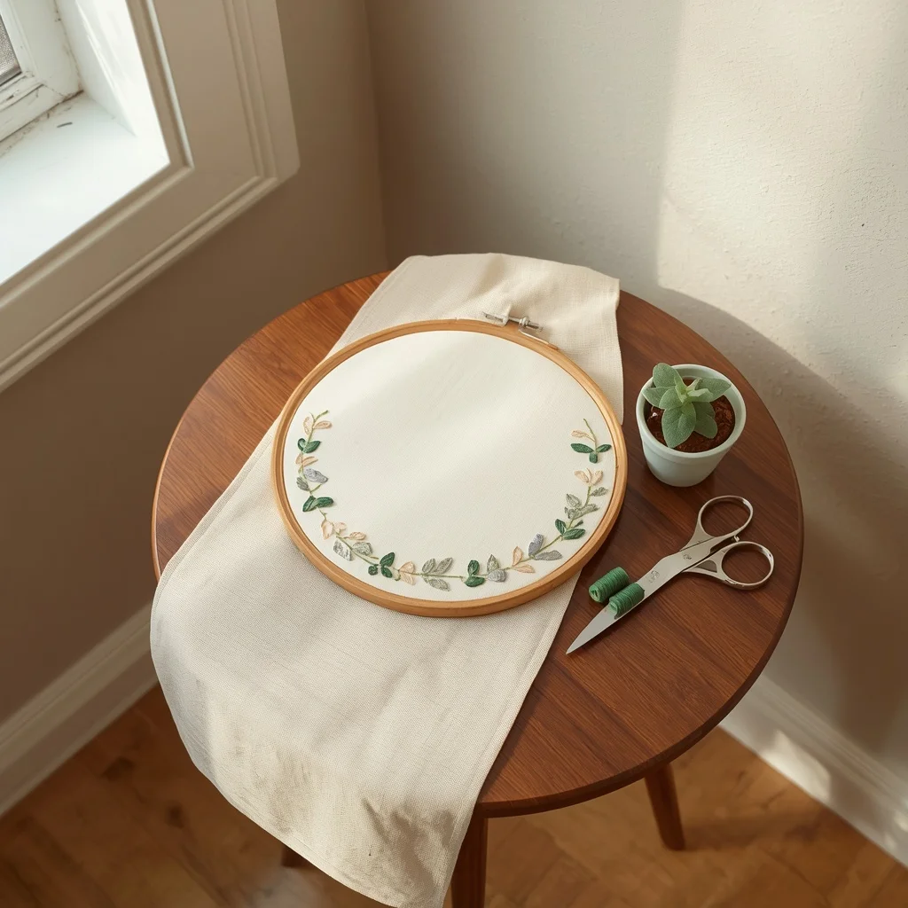 Leaf Border Hoop