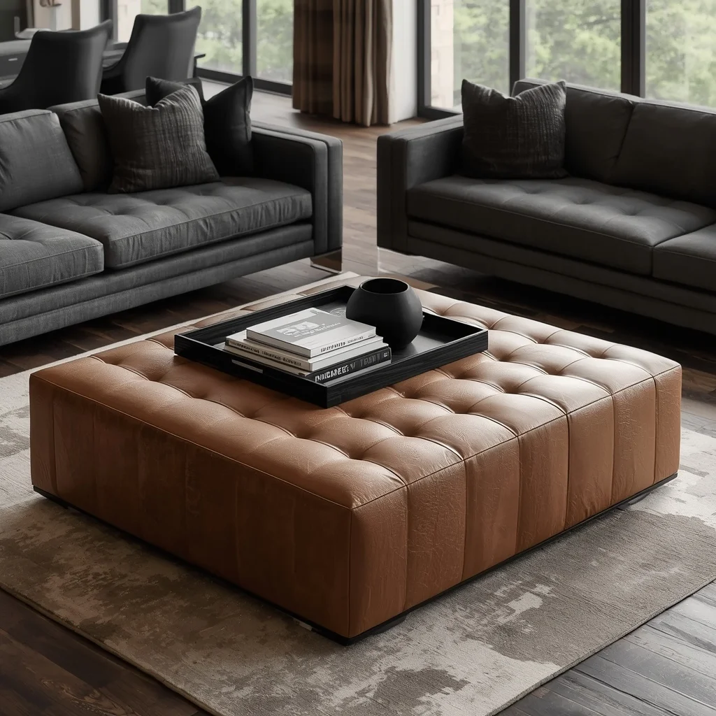 Leather Statement Piece