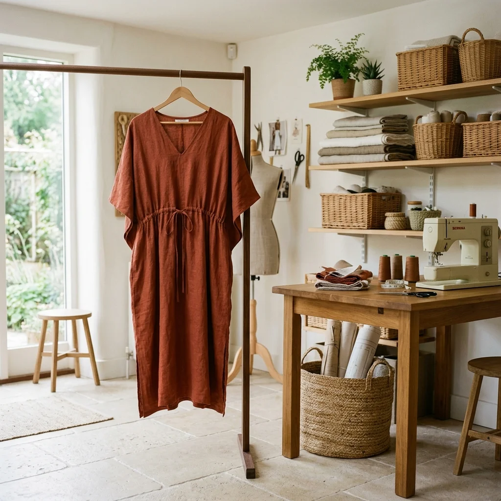 Loose Kaftan Dress