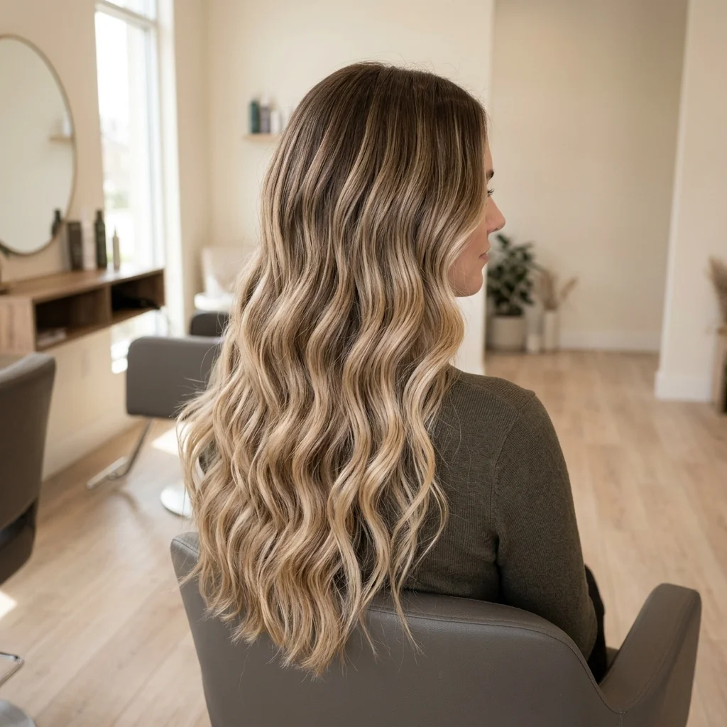 Lower-Placement Blonde