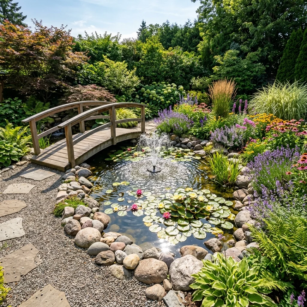 Mini Pond Fountain
