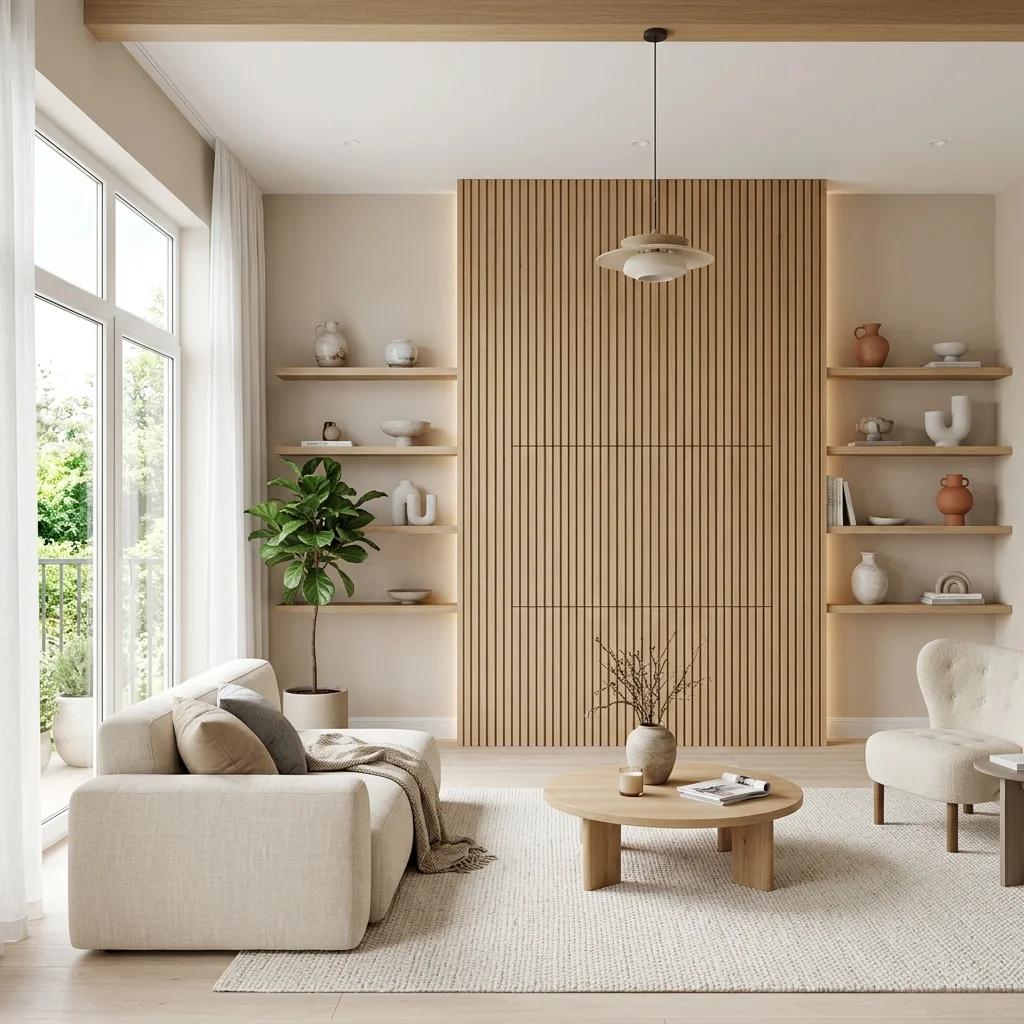Minimal Oak Panel