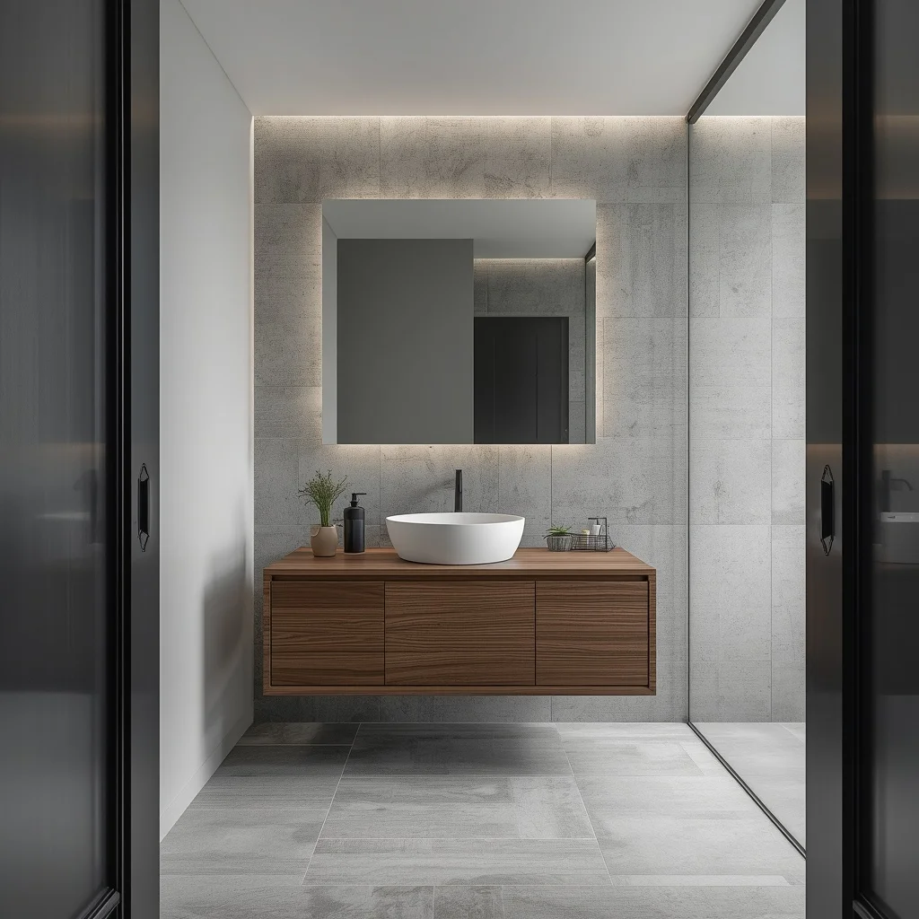 Minimalist Concrete Finish