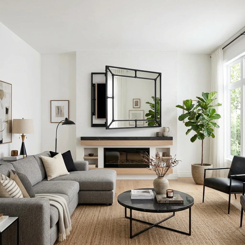 Mirror Frame Hideaway