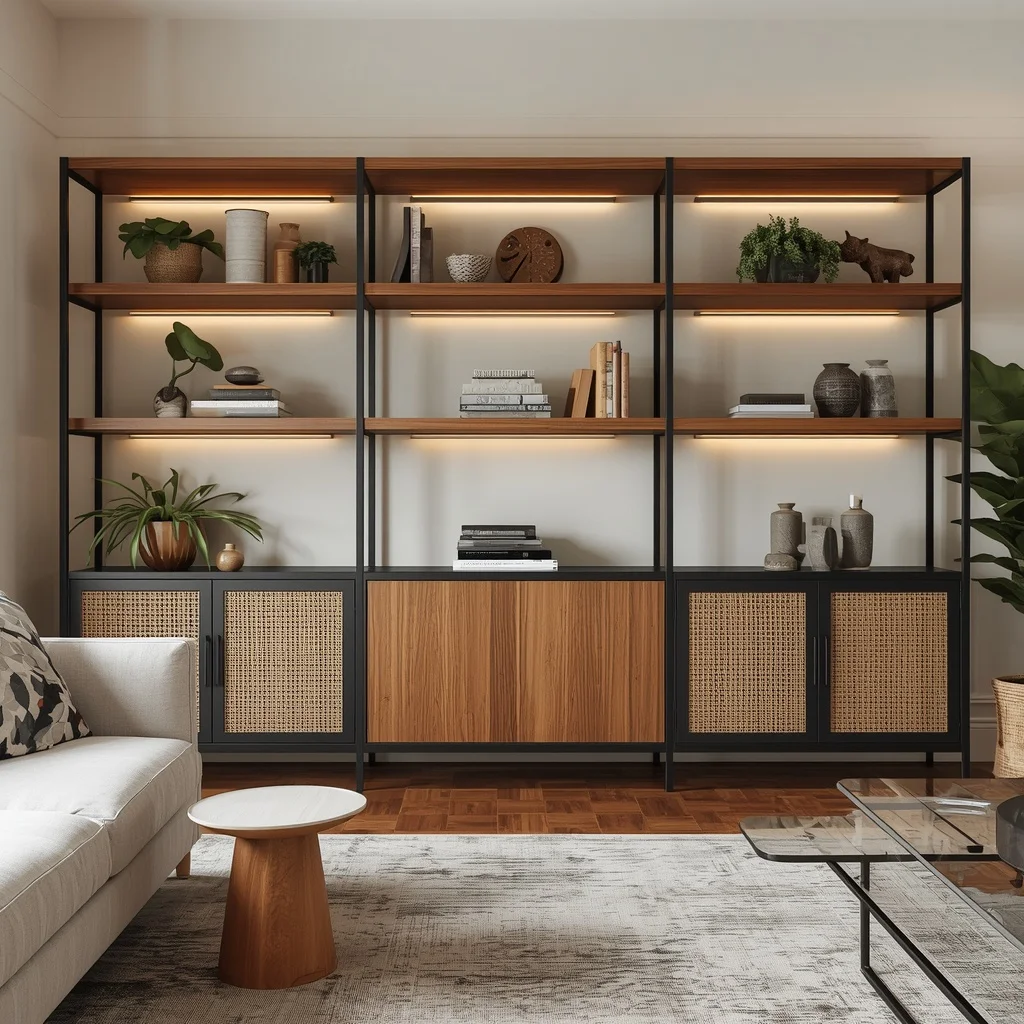 Mixed Material Display