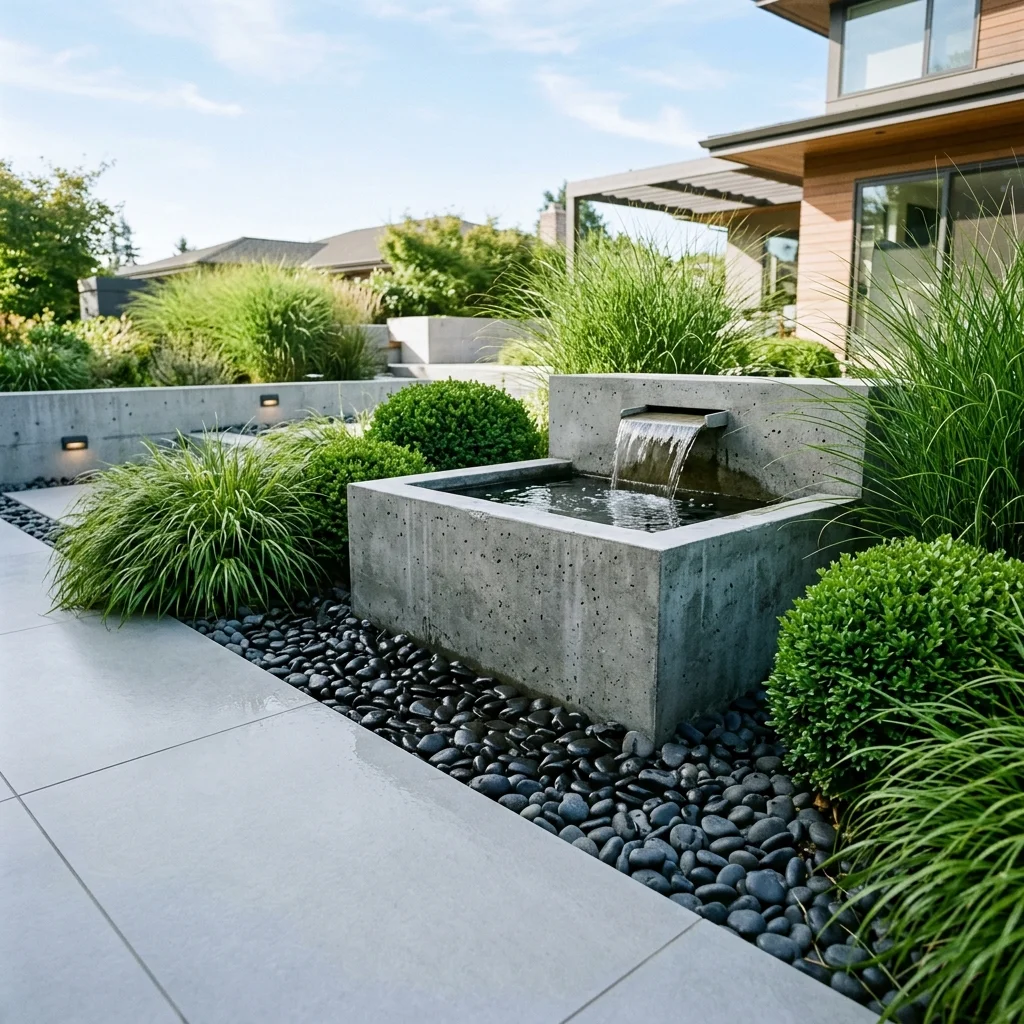 Modern Concrete Basin