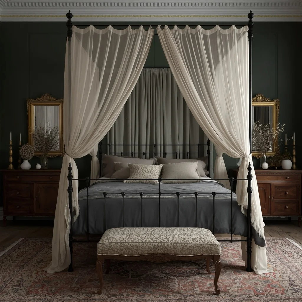 Moody Canopy Bed