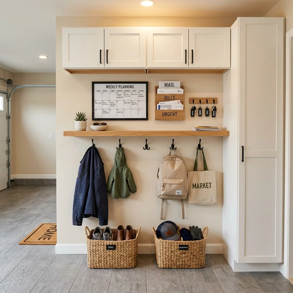 Mudroom Command Center