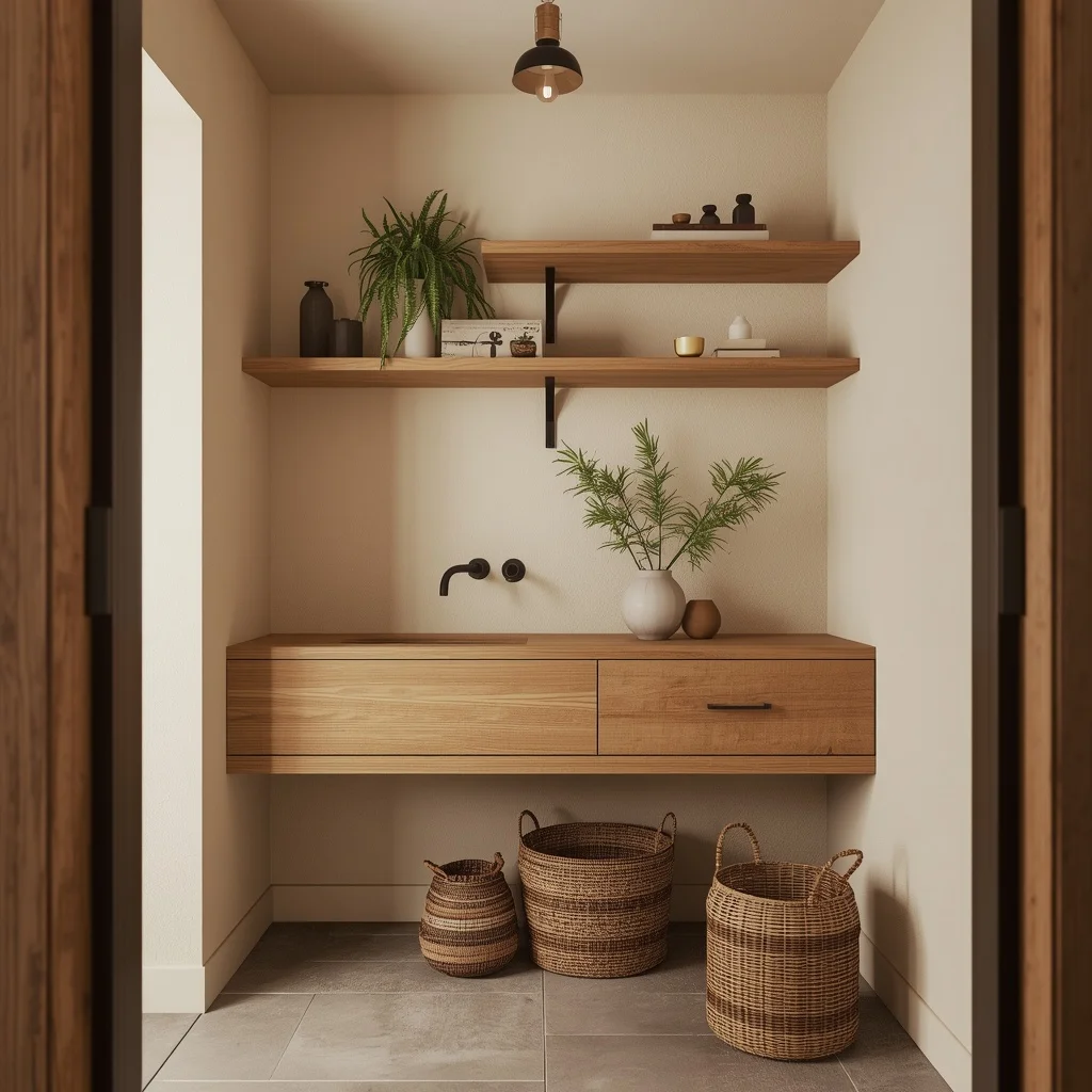 Natural Wood Accents