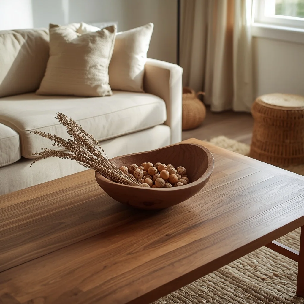 Natural Wood Bowl