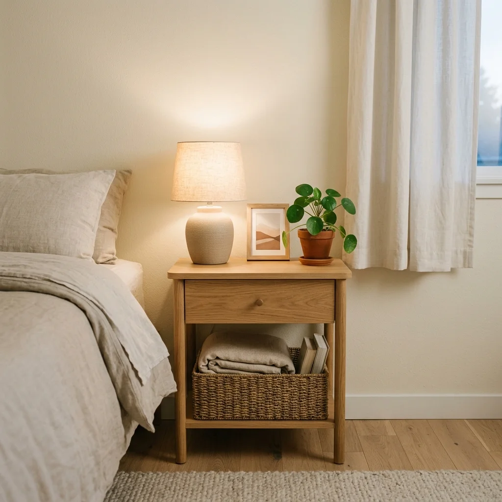Nightstand Storage
