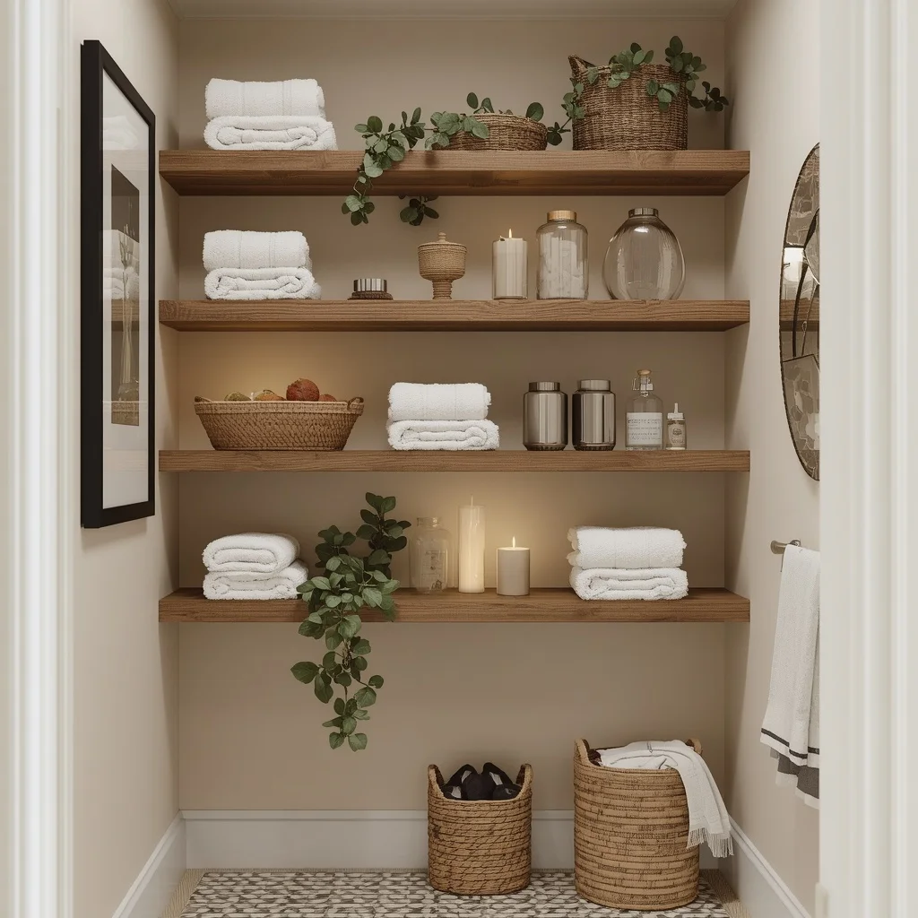 Open Shelf Styling