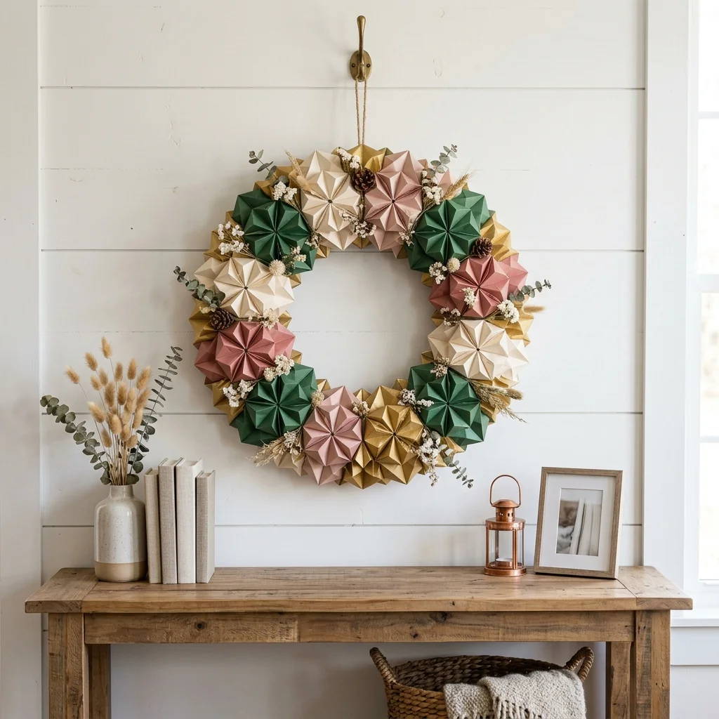 Origami Wreath