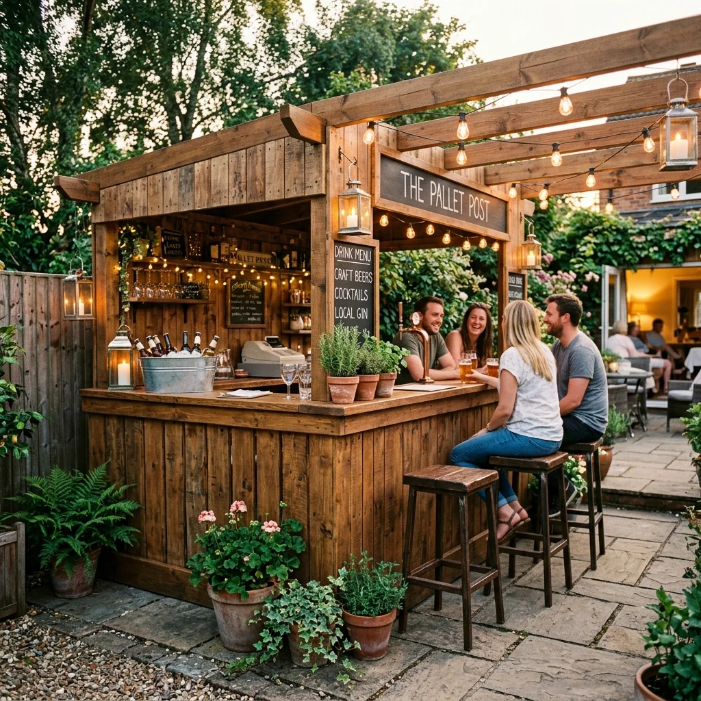 Outdoor Bar Station
