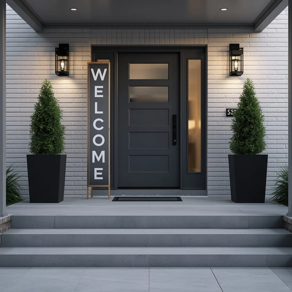 Oversized Vertical Sign