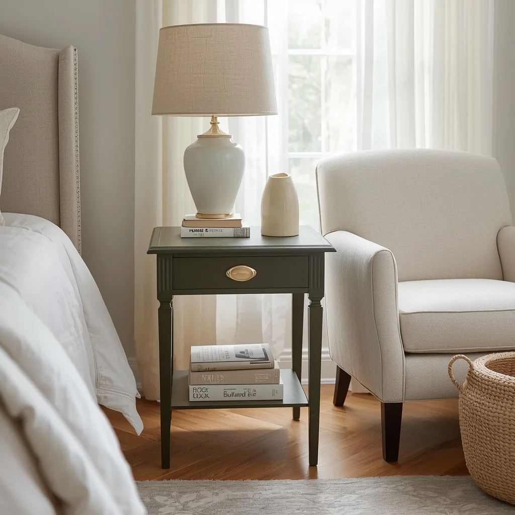 Painted Side Table