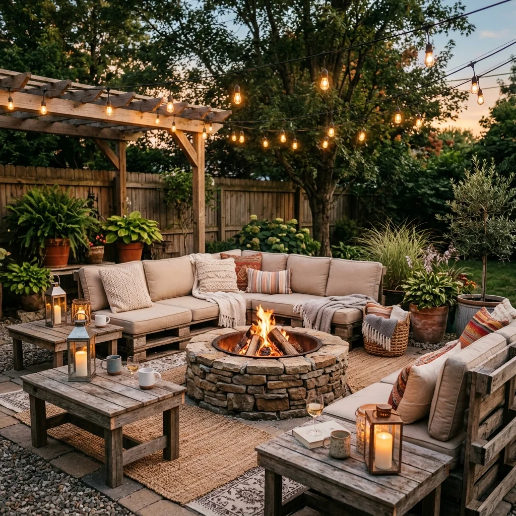 Pallet Seating Lounge
