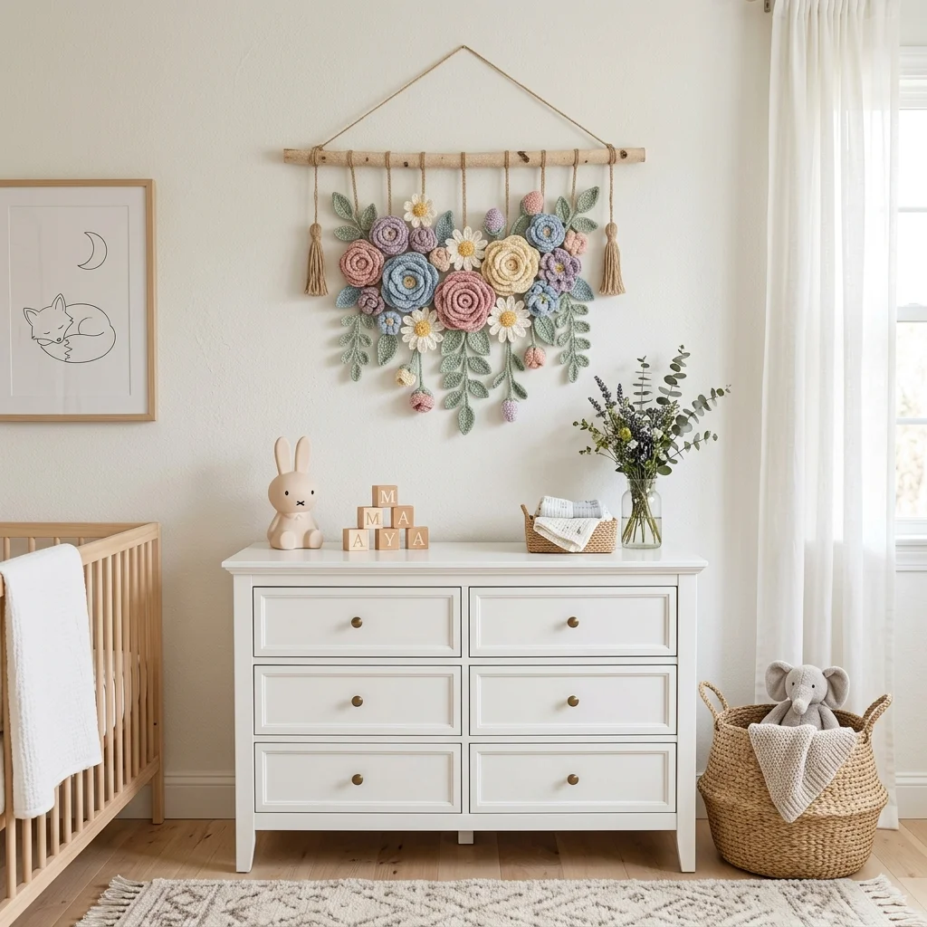 Pastel Nursery Blooms
