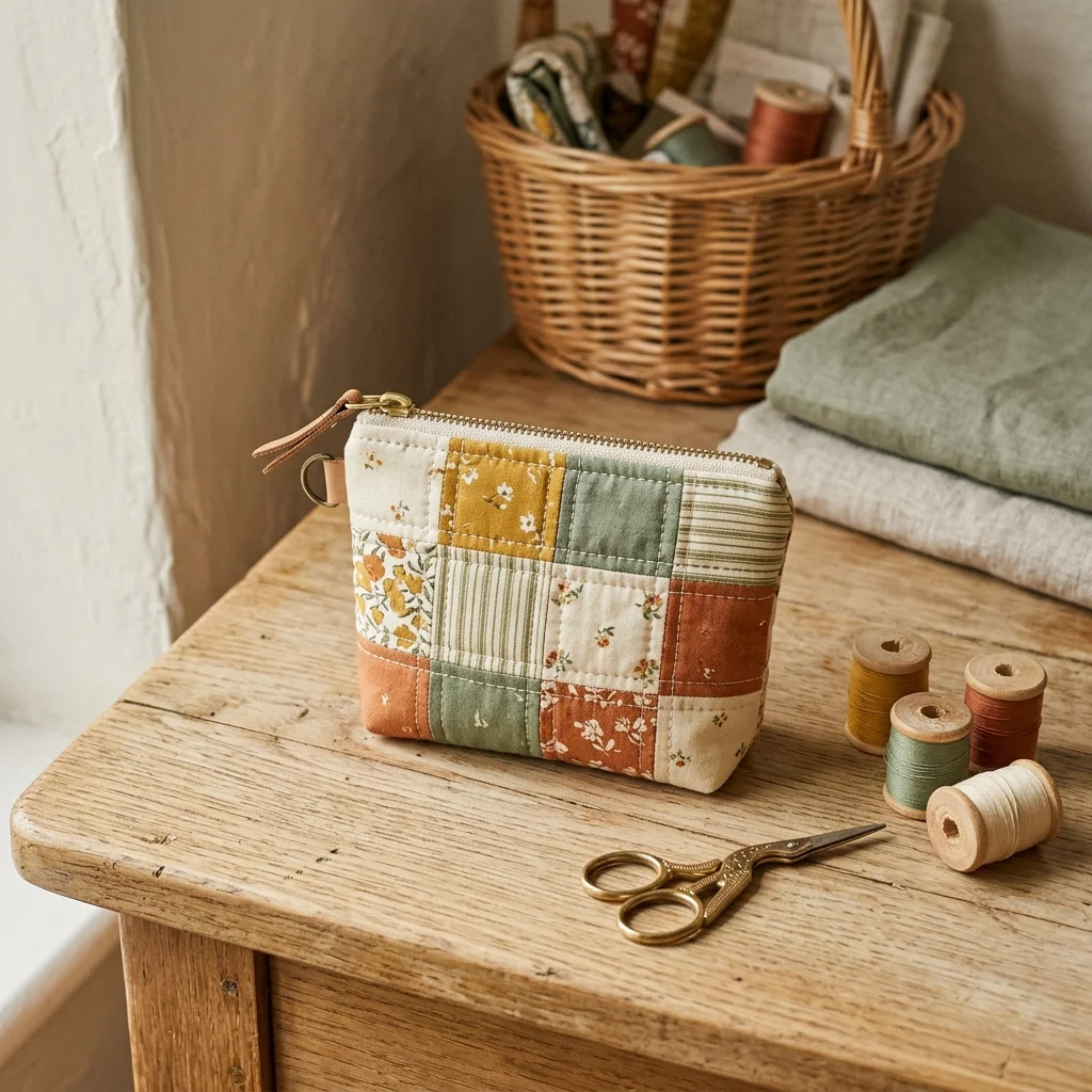 Patchwork Coin Pouch