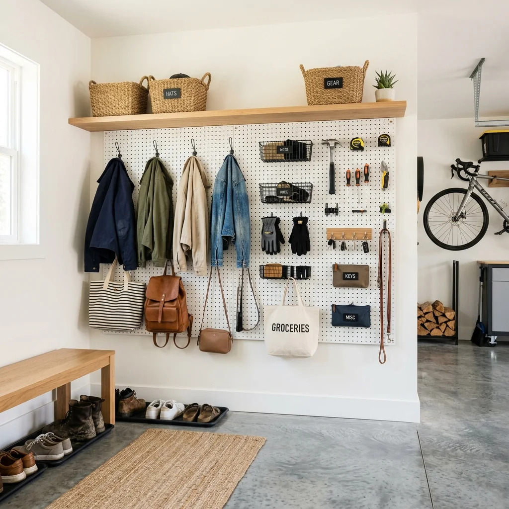 Pegboard Organizer