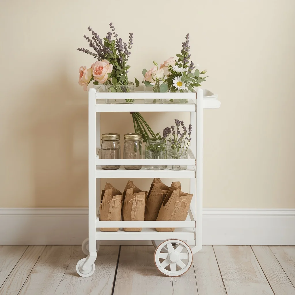 Petite Floral Cart