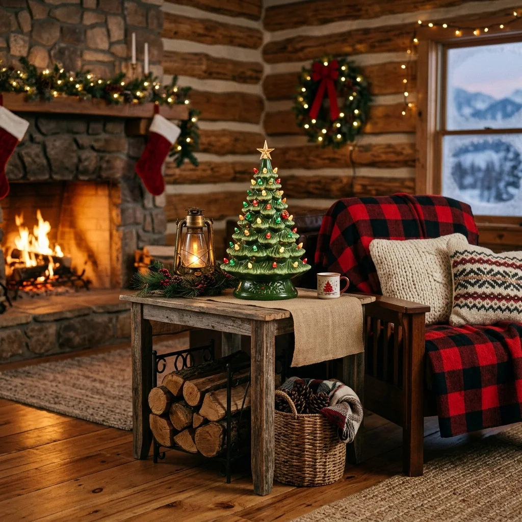 Plaid Cabin Style