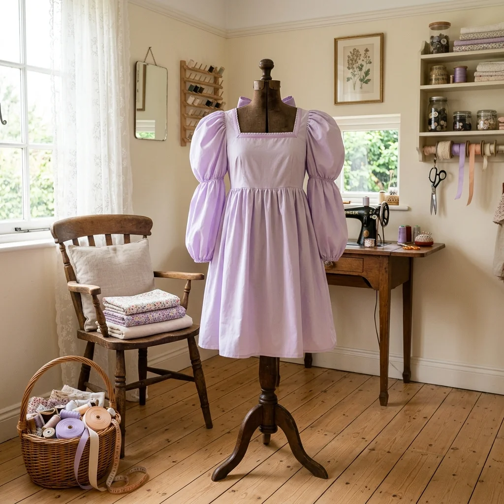 Puff Sleeve Dress