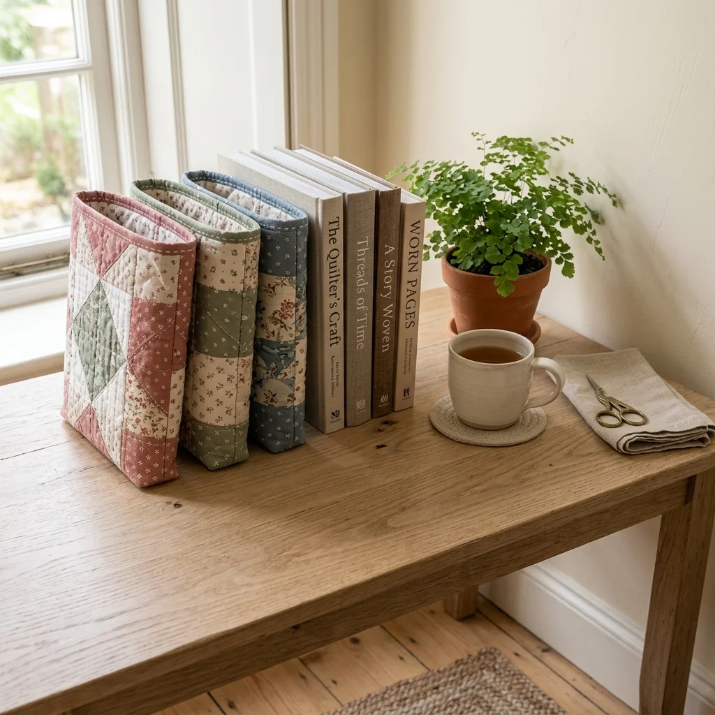 Quilted Book Sleeves