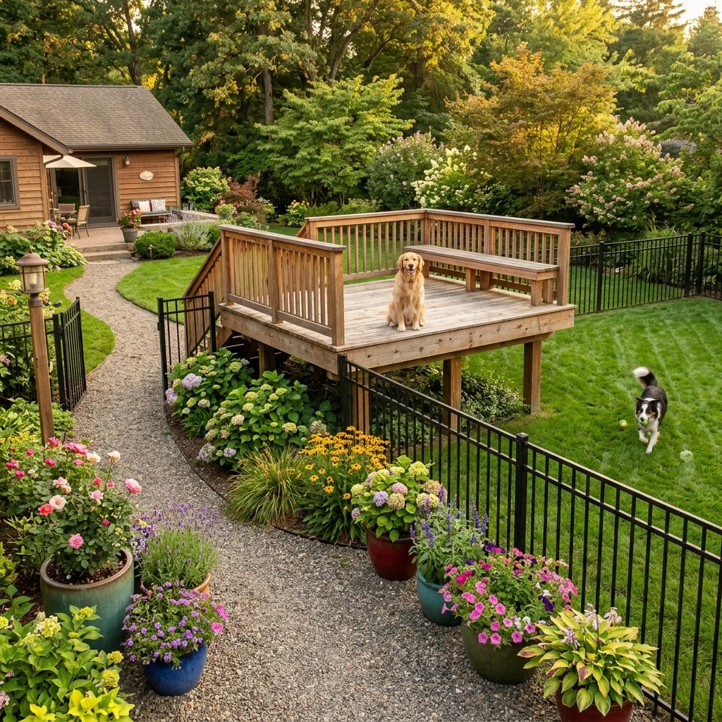 Raised Viewing Deck