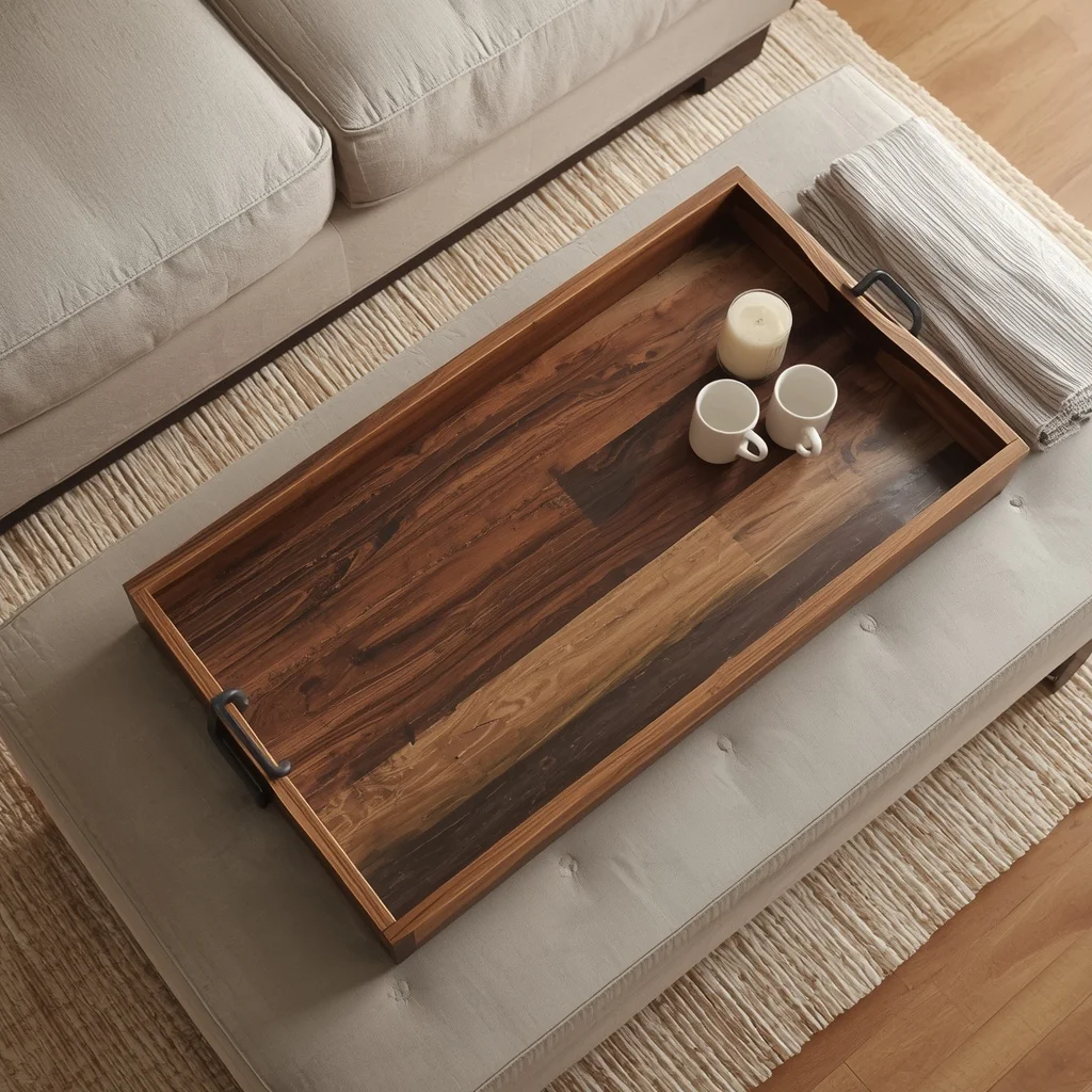 Reclaimed Wood Tray