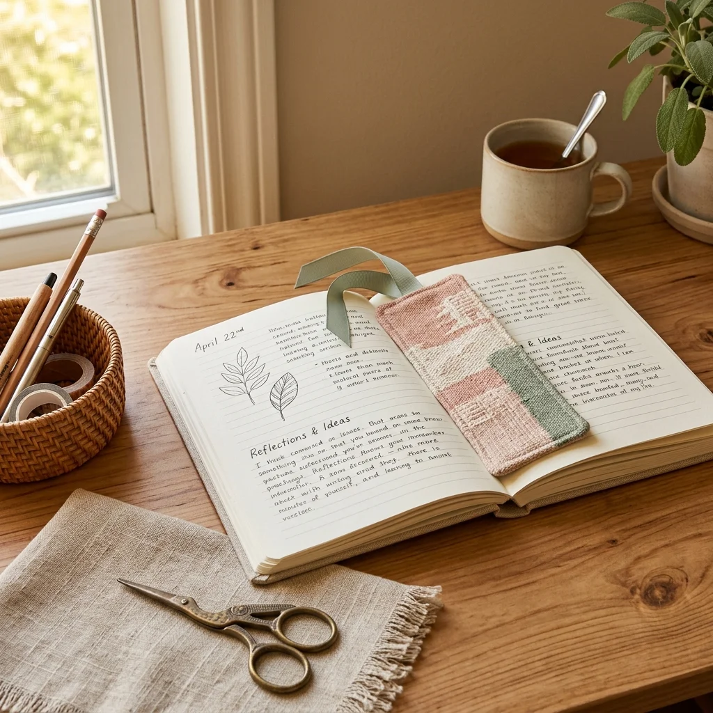 Ribbon Tab Bookmark