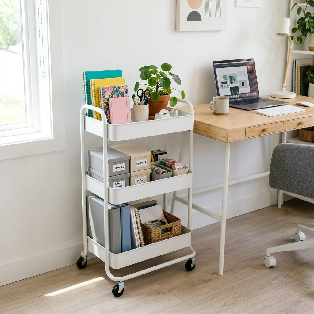 Rolling Supply Cart